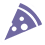 Pizza violet